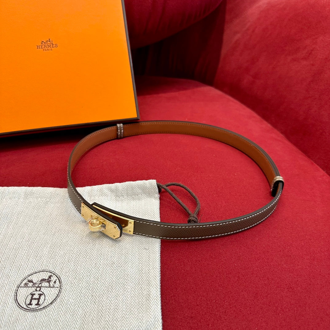 Hermès Kelly Epsom Leather Belt