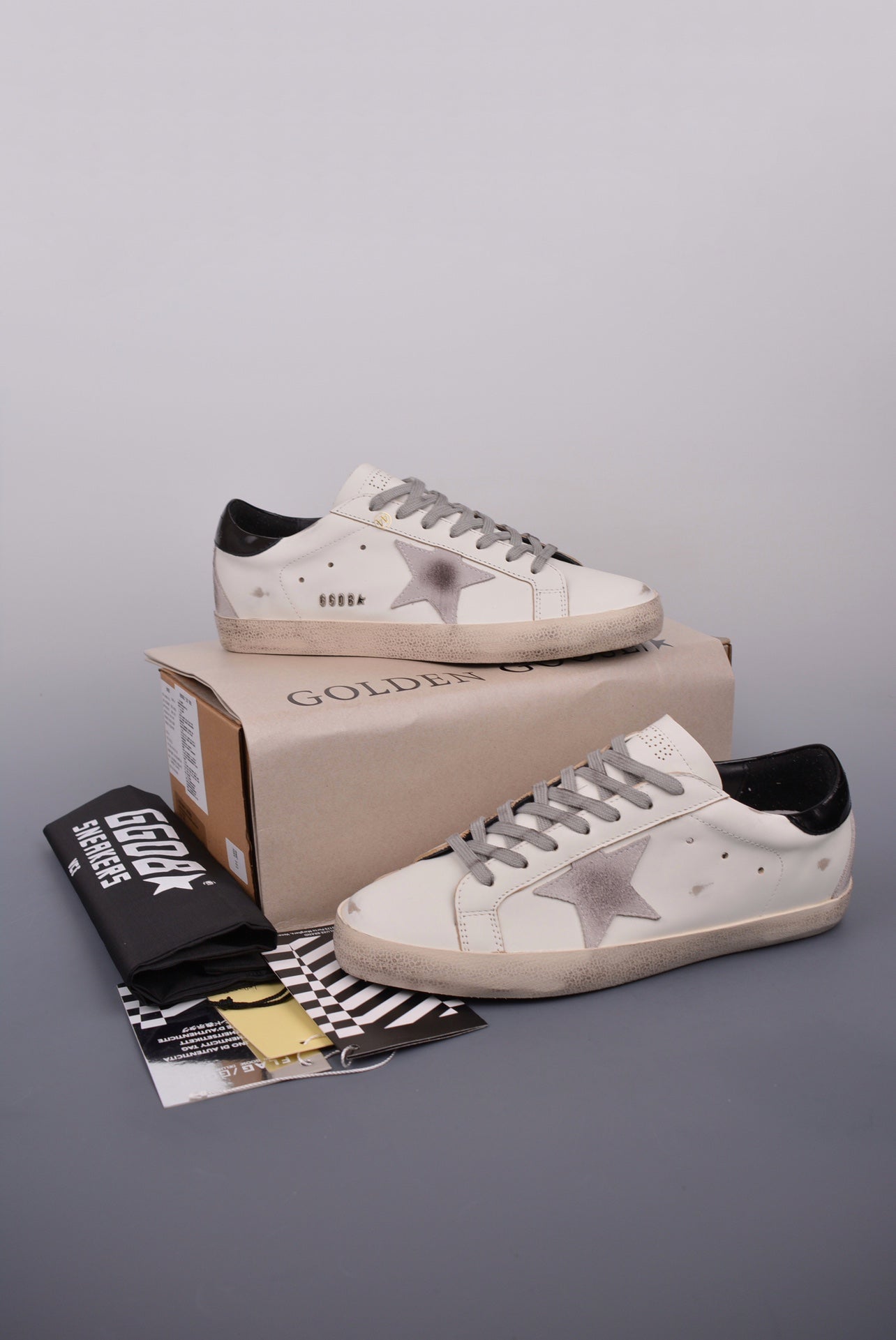Golden Goose Super Star Distressed Sneakers – 2023 Collection