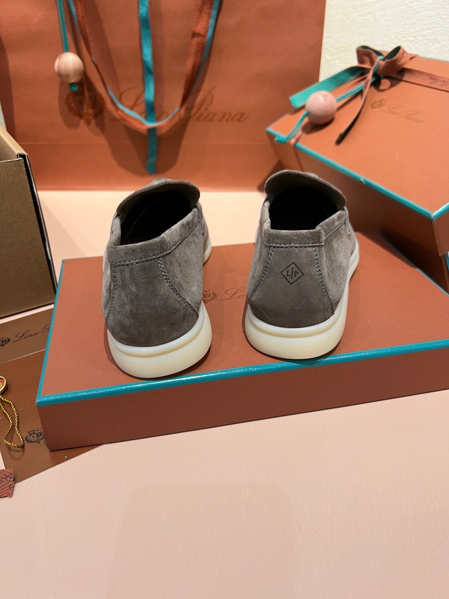 Loro Piana My Charms Suede Loafers